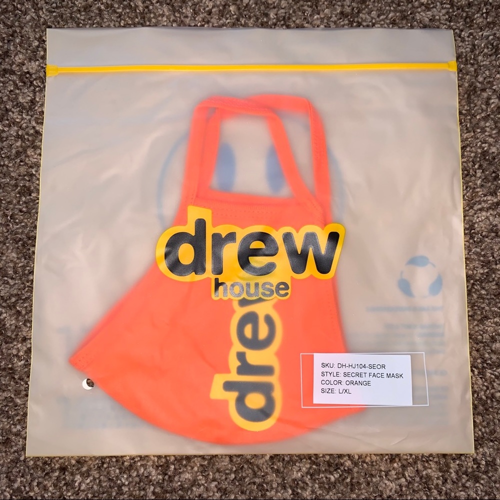 NEW DrewHouse Justin Bieber Mask Face Covering